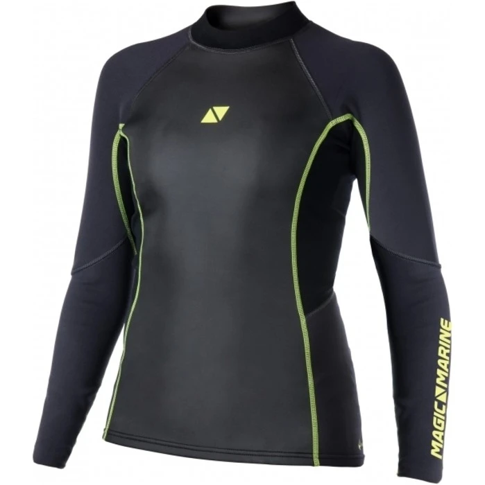 Magic Marine Womens Ultimate 1.5mm Long Sleeve Flatlock Neoprene Vest 3 Magic Marine Womens Ultimate 1.5mm Long Sleeve Flatlock Neoprene Vest