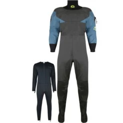 Typhoon Hypercurve 4 Back Zip Drysuit With Socks & Underfleece