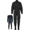 Typhoon Mens Ezeedon Front Zip Drysuit & Underfleece