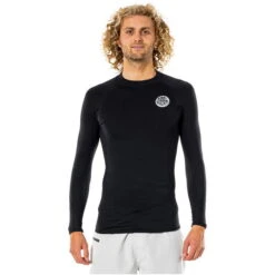 Rip Curl Mens Thermopro 1mm Long Sleeve Thermal Vest