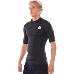 Rip Curl Mens Thermopro 1mm Short Sleeve Thermal Vest -Mystic || Rip Curl || GILL Shop 202320Rip20Curl20Mens20Thermopro201mm20Short20Sleeve20Thermal20Vest20WLYYBM20 20Black20side.700x700