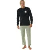 Rip Curl Mens Wetsuit Icon Long Sleeve T-Shirt