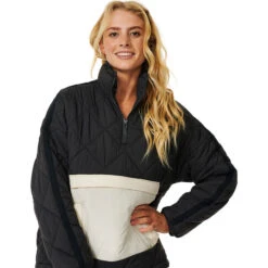 Rip Curl Womens Anti Series Pack Anorak -Mystic || Rip Curl || GILL Shop 202320Rip20Curl20Womens20Anti20Series20Pack20Anorak20016WJA20 20Black20front202.700x700