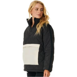Rip Curl Womens Anti Series Pack Anorak -Mystic || Rip Curl || GILL Shop 202320Rip20Curl20Womens20Anti20Series20Pack20Anorak20016WJA20 20Black20side.700x700