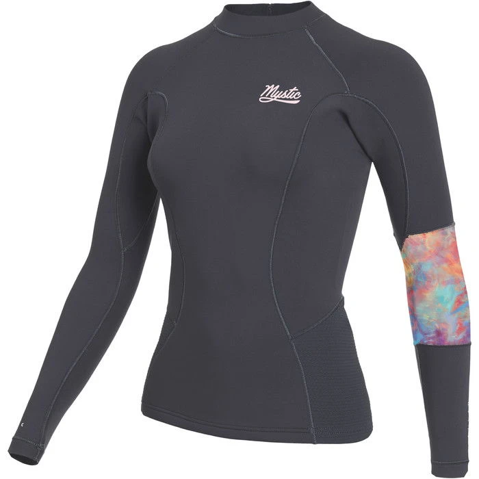 Mystic Womens Lunar 2mm Long Sleeve Wetsuit Top 3 Mystic Womens Lunar 2mm Long Sleeve Wetsuit Top