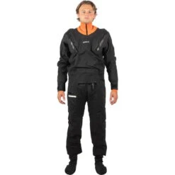 GUL Mens Code Zero Stretch U-Zip Drysuit & Free Underfleece -Mystic || Rip Curl || GILL Shop 37126 202220Gul20Mens20Code20Zero20Stretch20U Zip20Drysuit20Underfleece20GM0368 B920 20Black20Back20Front.700x700