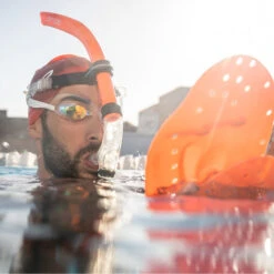 Orca Swim Snorkel -Mystic || Rip Curl || GILL Shop 40851 202320Orca20Swim20Snorkel20HVBOTT5420 20Hi Vis20Orange20Lifestyle201.700x700