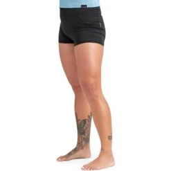 Dakine Womens HD Surf Rashguard Shorts 8 Dakine Womens HD Surf Rashguard Shorts -Mystic || Rip Curl || GILL Shop 42551 202320Dakine20Womens20HD20Surf20Rashguard20Shorts20W654DAK000220 20Black20Side.700x700