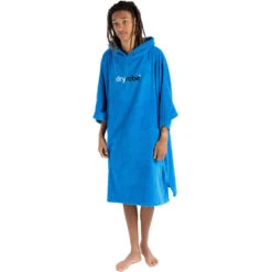 Dryrobe Organic Cotton Hooded Towel Change Robe V3 -Mystic || Rip Curl || GILL Shop 44404 202320Dryrobe20Organic20Cotton20Hooded20Towel20Changing20Robe20V320DOCTV320 20Cobalt20Blue20A2.700x700