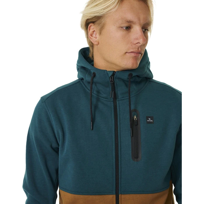 Rip Curl Mens Anti Series Departed Zip Fleece 7 Rip Curl Mens Anti Series Departed Zip Fleece - Image 5