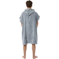 Rip Curl Mens Logo Hooded Towel Changing Robe / Poncho -Mystic || Rip Curl || GILL Shop 44665 202320Rip20Curl20Mens20Logo20Hooded20Towel20Changing20RobePoncho2000GMTO20 20Grey203.700x700