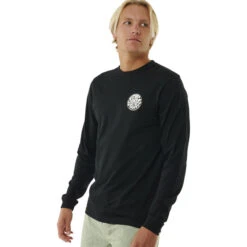 Rip Curl Mens Wetsuit Icon Long Sleeve T-Shirt -Mystic || Rip Curl || GILL Shop 44723 202320Rip20Curl20Mens20Wetsuit20Icon20Long20Sleeve20T Shirt200CCMTE20 20Black204.700x700