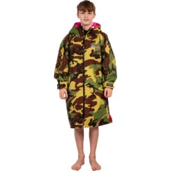 Dryrobe Junior Advance Long Sleeve Change Robe V3 -Mystic || Rip Curl || GILL Shop 45769 202320Dryrobe20Junior20Advance20Long20Sleeve20Changing20Robe20V320V3KSS20 20Camo20Pink20A1.700x700