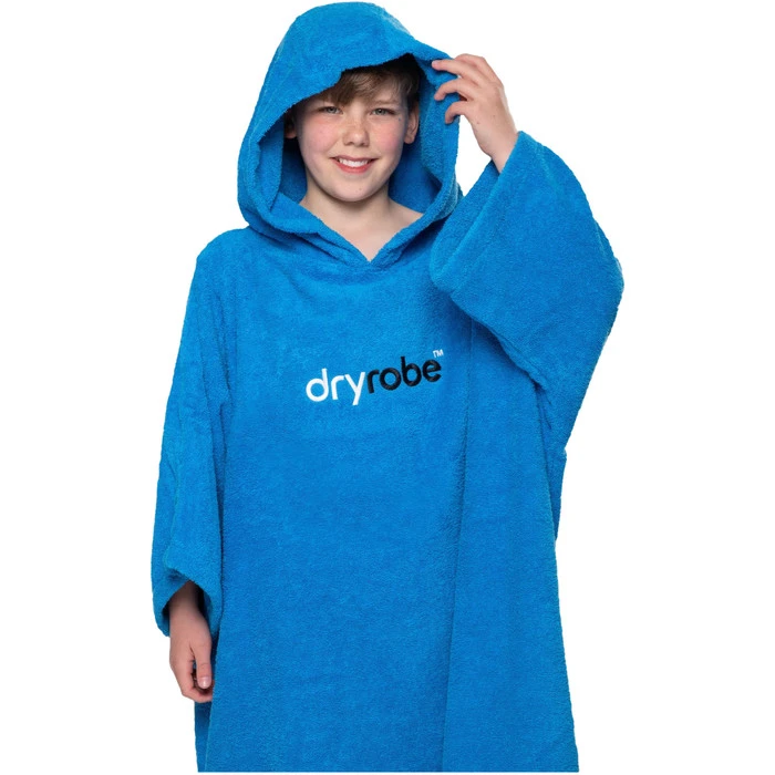 Dryrobe Junior Organic Cotton Hooded Towel Change Robe V3 6 Dryrobe Junior Organic Cotton Hooded Towel Change Robe V3 - Image 4