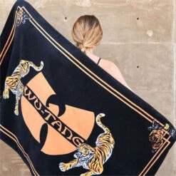 Slowtide Tiger Style Beach Towel 10 Slowtide Tiger Style Beach Towel -Mystic || Rip Curl || GILL Shop 45986 202320Slowtide20Tiger20Style20ST93020 20Black204.700x700