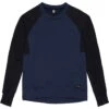 Mystic Mens Myles Sweat -Mystic || Rip Curl || GILL Shop Mystic Mens Myles Sweat Black Iris 190008 Front.700x700