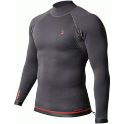 Nookie Mens Ti 1mm Long Sleeve Wetsuit Top -Mystic || Rip Curl || GILL Shop Nookie Mens Ti 1mm Long Sleeve Wetsuit Top NE12 Black Red 2.700x700
