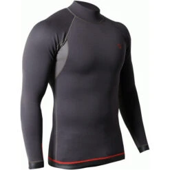 Nookie Mens Ti 1mm Long Sleeve Wetsuit Top -Mystic || Rip Curl || GILL Shop Nookie Mens Ti 1mm Long Sleeve Wetsuit Top NE12 Black Red 3.700x700