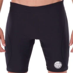 Rip Curl Mens Surf Shorts -Mystic || Rip Curl || GILL Shop Rip Curl Mens Thermo Pro Shorts WLYYCM Black Close A.700x700
