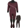 Typhoon Womens Beadnell Ezeedon Front Zip Drysuit & Underfleece 1 Typhoon Womens Beadnell Ezeedon Front Zip Drysuit & Underfleece -Mystic || Rip Curl || GILL Shop Typhoon Womens Beadnell Ezeedon Front Zip Drysuit Underfleece 100191 Plum 1.700x700