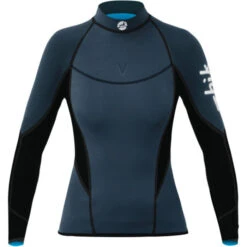 Zhik Womens Microfleece V 1mm Neoprene Long Sleeve Top