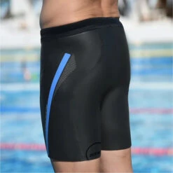 Zone3 Mens 5/3mm The Originals Buoyancy Shorts 8 Zone3 Mens 5/3mm The Originals Buoyancy Shorts -Mystic || Rip Curl || GILL Shop Zone3 Mens The Originals Buoyancy Shorts NA18MBSO101 Black Blue 3.700x700